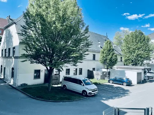 Kostenloser Parkplatz an den Zimmern in Chemnitz